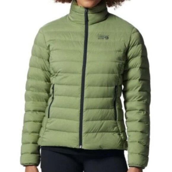 Mountain Hardware Deloro Down Jacket in Light Cactus, Size Large - Picture 1 of 13